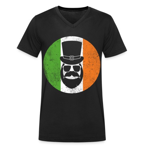 St. Patrick's Day Party Outfit Geschenk - Männer Bio-T-Shirt mit V-Ausschnitt von Stanley & Stella