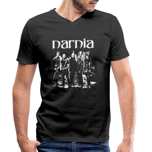 Narnia - Vintage - Men's Organic V-Neck T-Shirt by Stanley & Stella