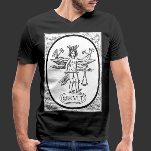 Engel Angel Gothic Okkult Geschenk - Stanley/Stella Männer Bio-T-Shirt mit V-Ausschnitt