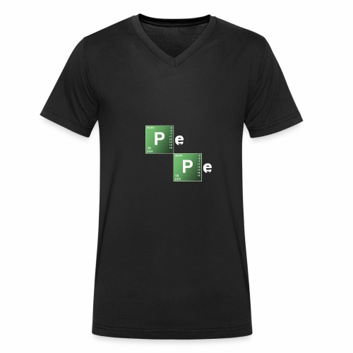 Pepe2 - Stanley/Stella Männer Bio-T-Shirt mit V-Ausschnitt