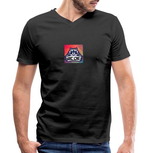 bcde_logo - Männer Bio-T-Shirt mit V-Ausschnitt von Stanley & Stella