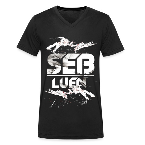 sebluen5 - Ekologisk T-shirt med V-ringning herr från Stanley & Stella