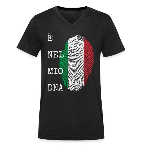 Es ist in meine DNA Italien Geschenk - Männer Bio-T-Shirt mit V-Ausschnitt von Stanley & Stella