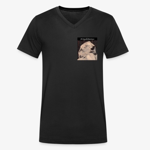 #OrgulloBarroco Teresa dibujo - Camiseta ecológica con cuello de pico para hombre de Stanley/Stella