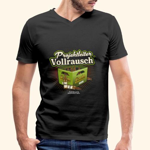 Projektleiter Vollrausch® - Stanley/Stella Männer Bio-T-Shirt mit V-Ausschnitt