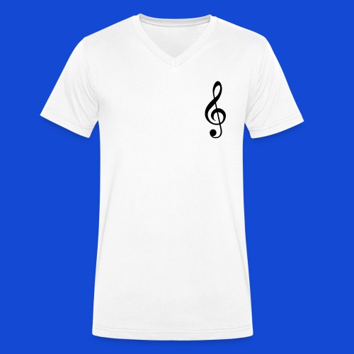 musical - Camiseta ecológica con cuello de pico para hombre de Stanley/Stella