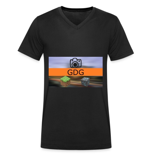 Shirt GDG - Mannen bio T-shirt met V-hals van Stanley & Stella
