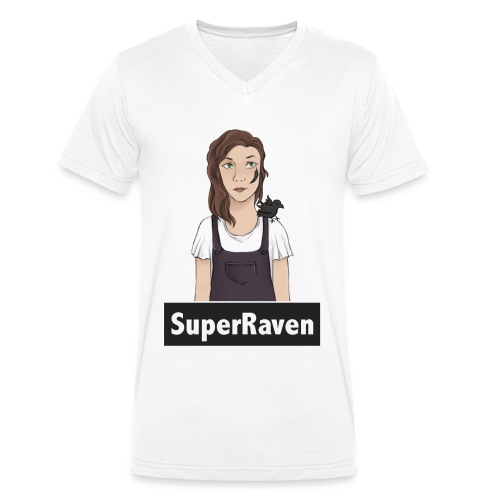 SuperRaven - Stanley/Stella Men's Organic V-Neck T-Shirt 