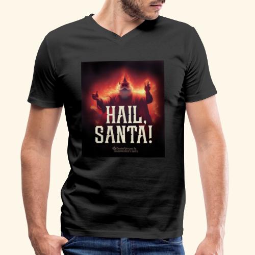 Heil, Santa! - Stanley/Stella Männer Bio-T-Shirt mit V-Ausschnitt
