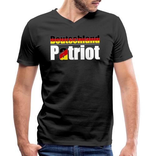 Deutschland - Patriot - Männer Bio-T-Shirt mit V-Ausschnitt von Stanley & Stella