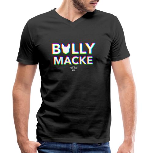 Bullymacke - Französische Bulldogge Spruch - Stanley/Stella Männer Bio-T-Shirt mit V-Ausschnitt