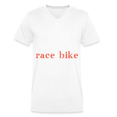 Race bike - Stanley/Stella Männer Bio-T-Shirt mit V-Ausschnitt