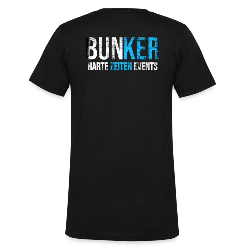 Bunker & Harte Zeiten Supporter - Stanley/Stella Männer Bio-T-Shirt mit V-Ausschnitt