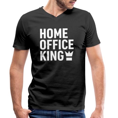 Mitarbeiter Kollege Home Office Quarantäne Corona - Männer Bio-T-Shirt mit V-Ausschnitt von Stanley & Stella