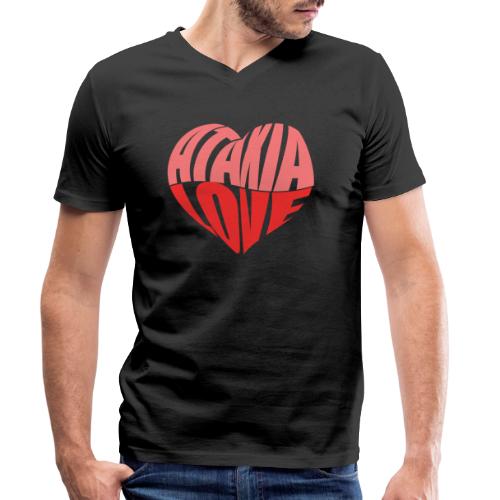 Ataxia Love - Camiseta ecológica hombre con cuello de pico de Stanley/Stella 