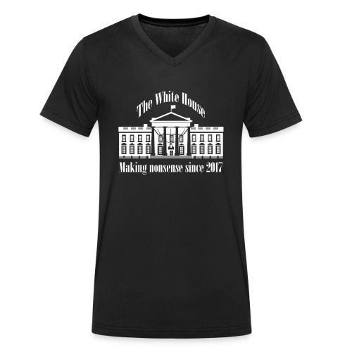 White House - Männer Bio-T-Shirt mit V-Ausschnitt von Stanley & Stella