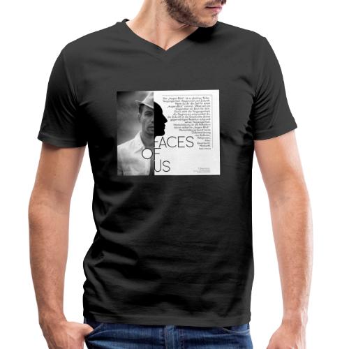 Faces of Us - Ralph - Männer Bio-T-Shirt mit V-Ausschnitt von Stanley & Stella