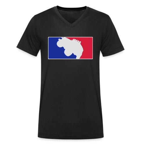 NBC League - Männer Bio-T-Shirt mit V-Ausschnitt von Stanley & Stella