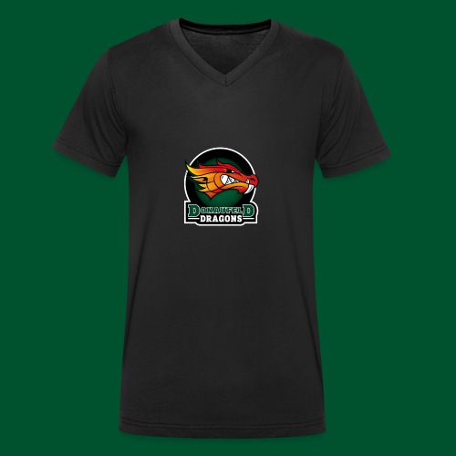 Donaufeld Dragons Logo - Stanley/Stella Männer Bio-T-Shirt mit V-Ausschnitt