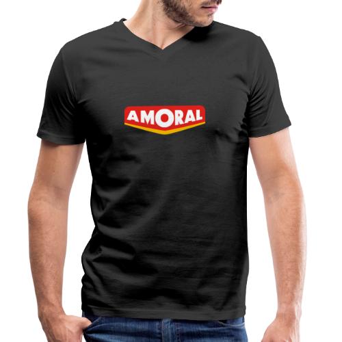 AMORAL ! - T-shirt bio col V Stanley/Stella Homme