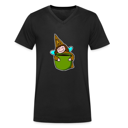 K-Fee: Mug-Hug - Stanley/Stella Männer Bio-T-Shirt mit V-Ausschnitt