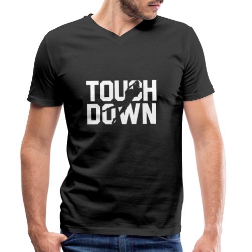 Touchdown - Männer Bio-T-Shirt mit V-Ausschnitt von Stanley & Stella