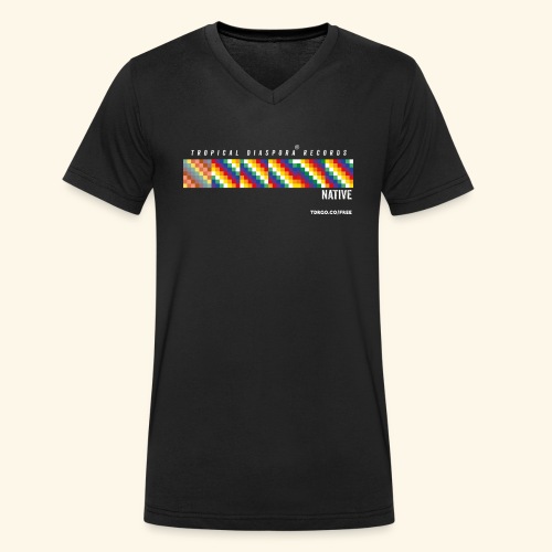 Tropical Diaspora Records Whipala Free - Männer Bio-T-Shirt mit V-Ausschnitt von Stanley & Stella