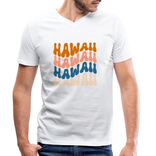 Hawaii - Stanley/Stella Männer Bio-T-Shirt mit V-Ausschnitt