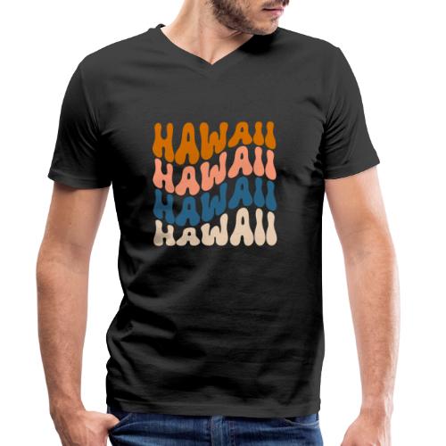 Hawaii - Stanley/Stella Männer Bio-T-Shirt mit V-Ausschnitt