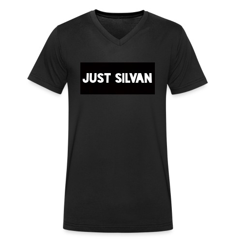 Just Silvan Merchandise - Mannen bio T-shirt met V-hals van Stanley & Stella