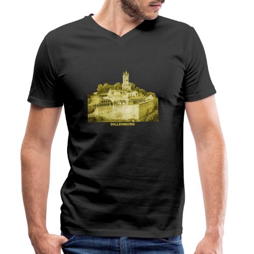 Dillenburg Schloss Lahn Oranienstadt Wilhelmsturm - Männer Bio-T-Shirt mit V-Ausschnitt von Stanley & Stella