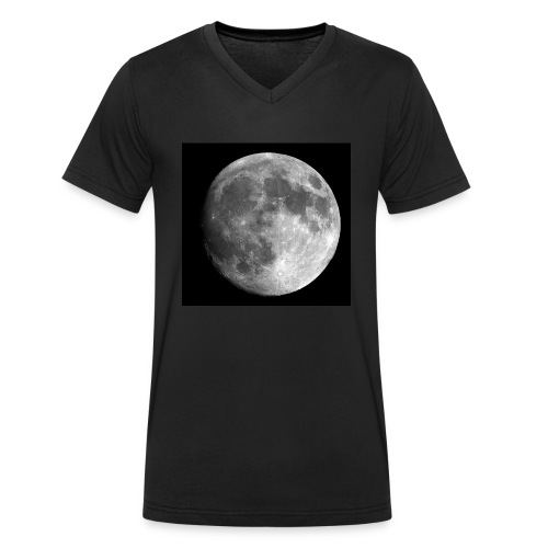 full moon - Männer Bio-T-Shirt mit V-Ausschnitt von Stanley & Stella