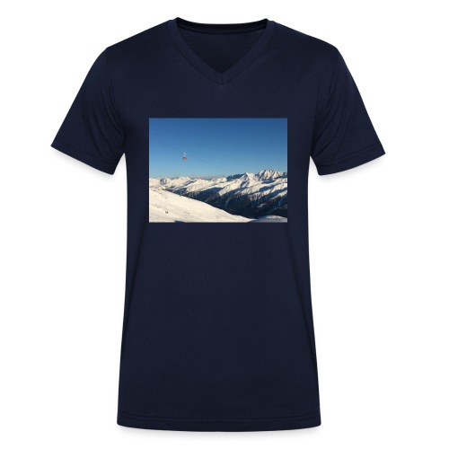 bergen - Stanley/Stella Mannen bio-T-shirt met V-hals
