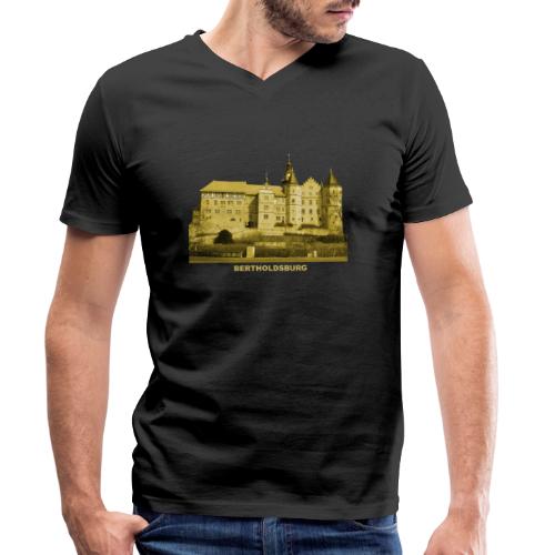 Bertholdsburg Schleusingen Schloss Thüringen - Männer Bio-T-Shirt mit V-Ausschnitt von Stanley & Stella
