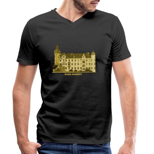 Namedy Burg Wasserburg Schloss Andernach Rheinland - Männer Bio-T-Shirt mit V-Ausschnitt von Stanley & Stella