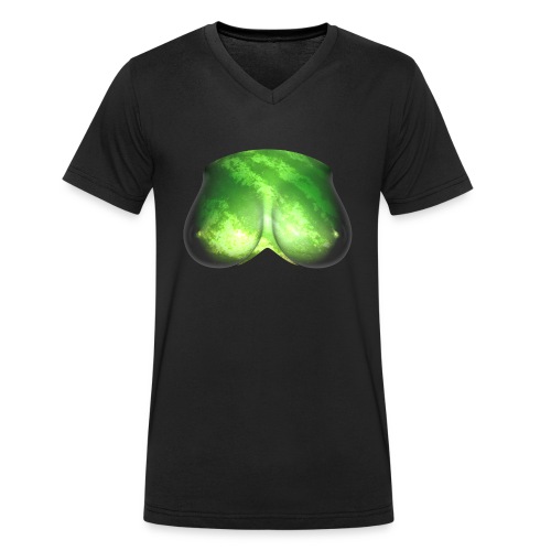 Wassermelonen (. Y .) - Männer Bio-T-Shirt mit V-Ausschnitt von Stanley & Stella