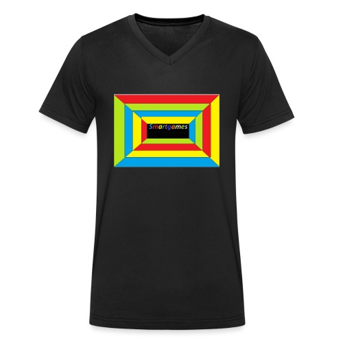 optische teuschung - Männer Bio-T-Shirt mit V-Ausschnitt von Stanley & Stella