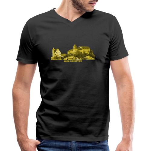 Hohnstein Burg Sächsiche Schweiz Sachsen - Männer Bio-T-Shirt mit V-Ausschnitt von Stanley & Stella