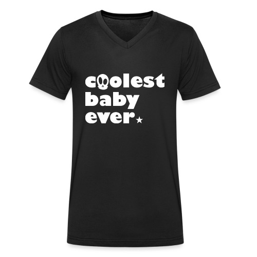 Coolest Baby ever - Stanley/Stella Männer Bio-T-Shirt mit V-Ausschnitt