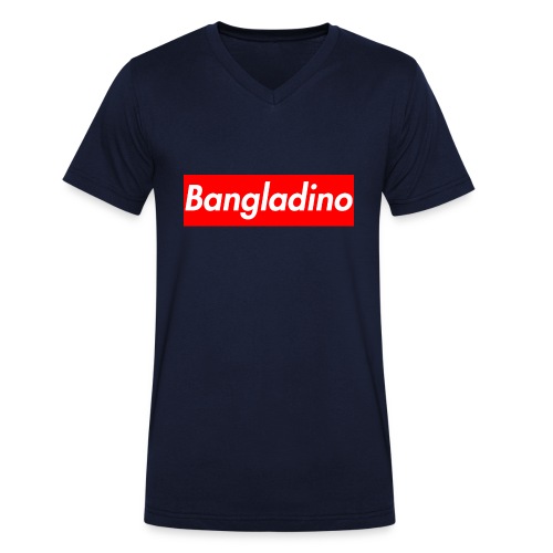 Bangladino - T-shirt ecologica da uomo con scollo a V di Stanley & Stella