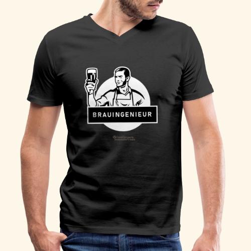 Craft Beer Brauingenieur - Stanley/Stella Männer Bio-T-Shirt mit V-Ausschnitt