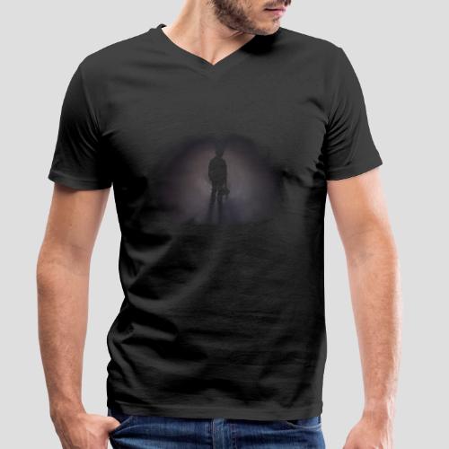 Kind in der Nacht - Männer Bio-T-Shirt mit V-Ausschnitt von Stanley & Stella