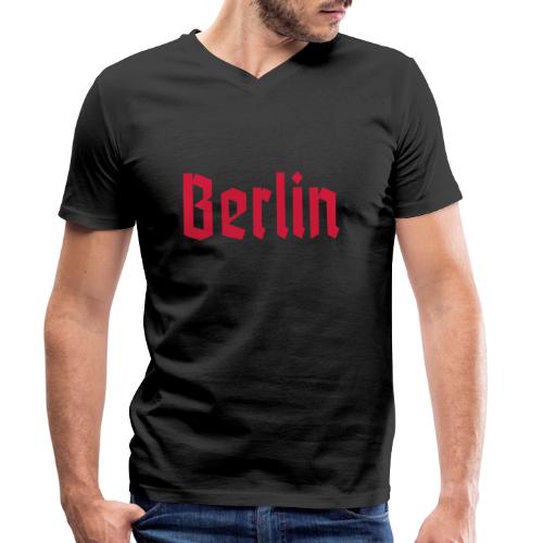 BERLIN Fraktur - T-shirt bio col V Stanley & Stella Homme