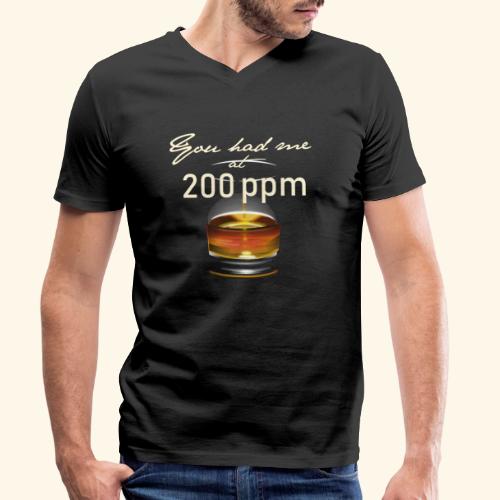 Whisky Tumbler 200 ppm - Männer Bio-T-Shirt mit V-Ausschnitt von Stanley & Stella