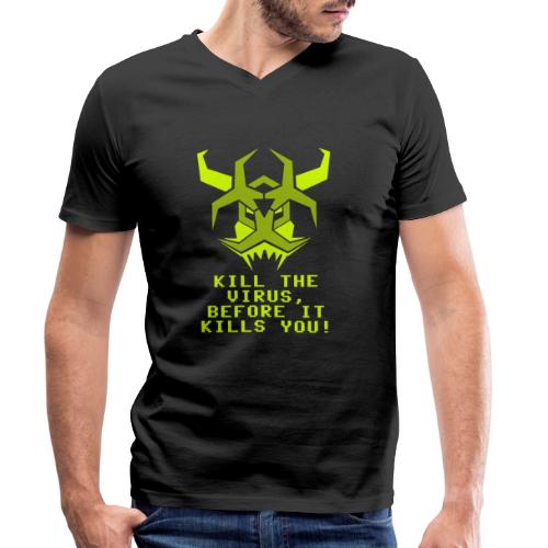 Kill the Virus - Stanley/Stella Männer Bio-T-Shirt mit V-Ausschnitt