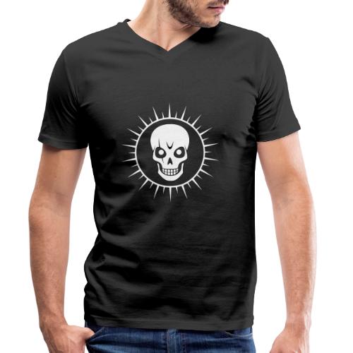 Skull - Men's Organic V-Neck T-Shirt by Stanley & Stella