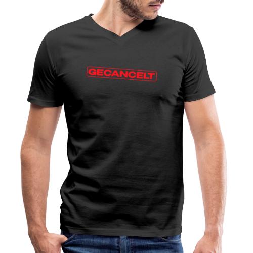 Gecancelled - Stanley/Stella Männer Bio-T-Shirt mit V-Ausschnitt