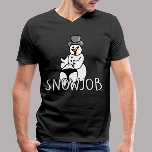 Snowjob - Stanley/Stella Männer Bio-T-Shirt mit V-Ausschnitt