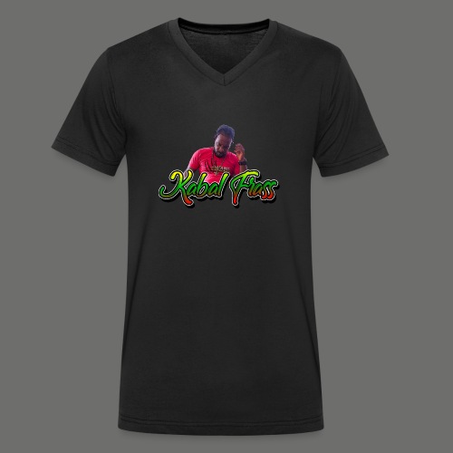 Kabal Frass Jamaican Dancehall - Stanley/Stella Männer Bio-T-Shirt mit V-Ausschnitt
