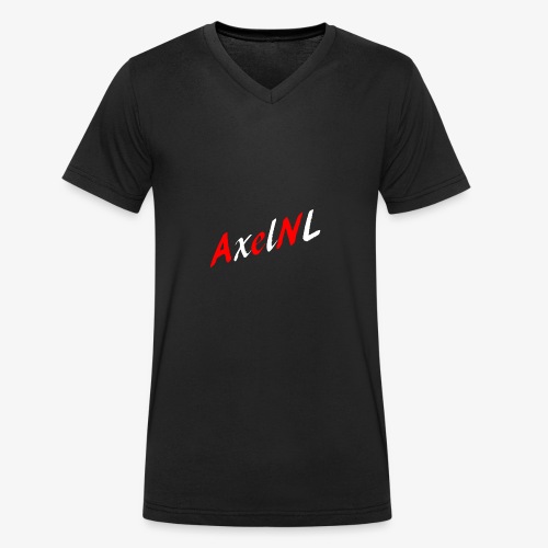 AxelNL - ROOD - Mannen bio T-shirt met V-hals van Stanley & Stella